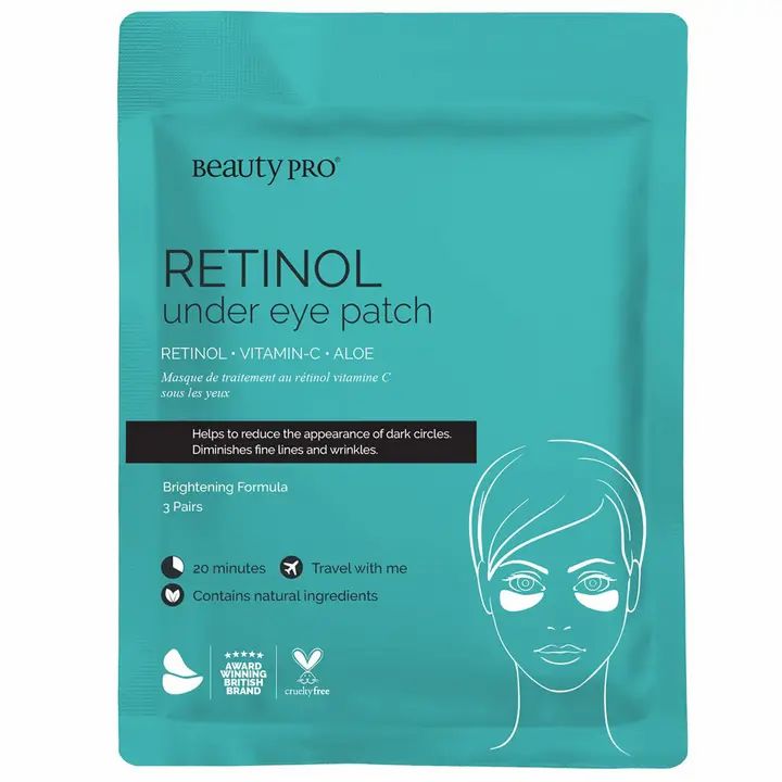 Beautypro - Patch per maschera sotto gli occhi al retinolo 3 St