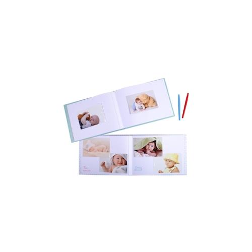 Exacompta Fotoalbum Baby 28,5x22cm 30 Seiten grau