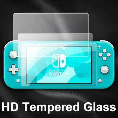 HD Tempered Glass Switch Lite Film Screen Protector, NS Switch Lite Anti-Scratch Protective Screen Tempered Glass