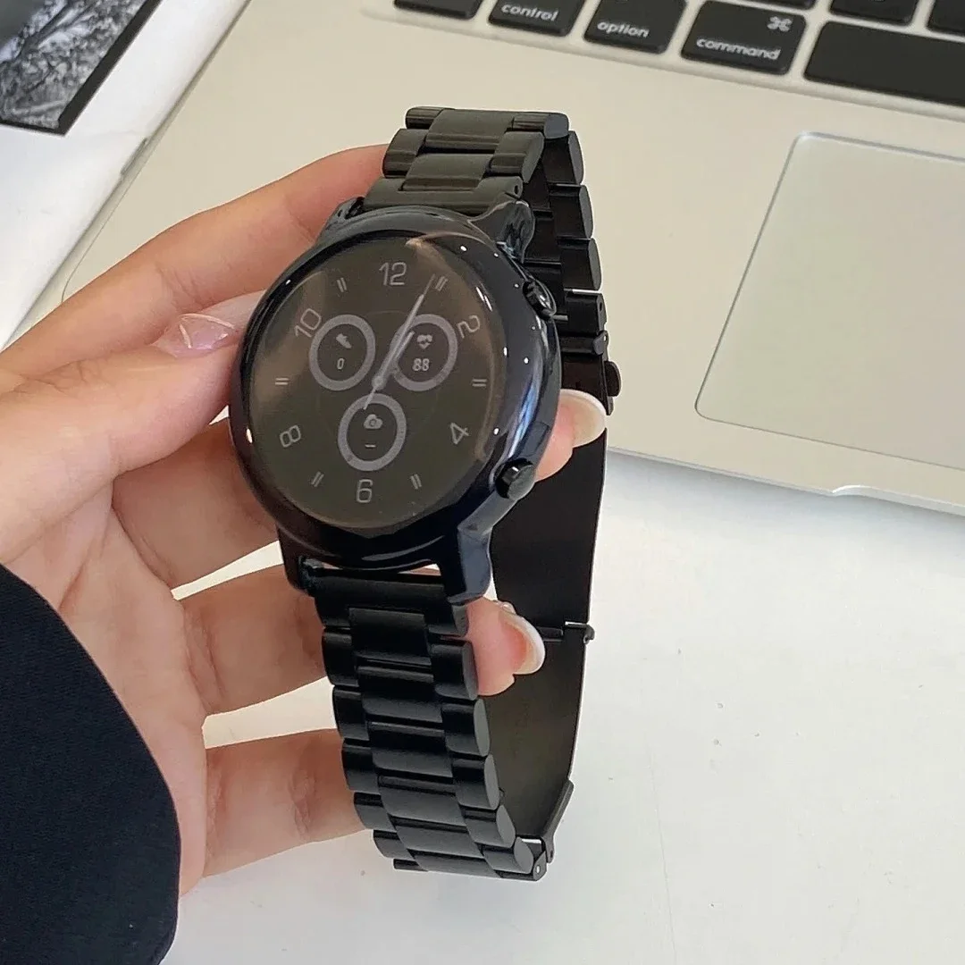 Für 22mm Uhren armband Edelstahl Armband Metall Uhren armband für Samsung Galaxy 3456 Uhr 46/42mm Getriebe s3 Frontier Männer Frauen Image