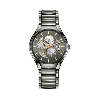 Rado True Round Automatic Open Heart Watch, 40mm - Gray