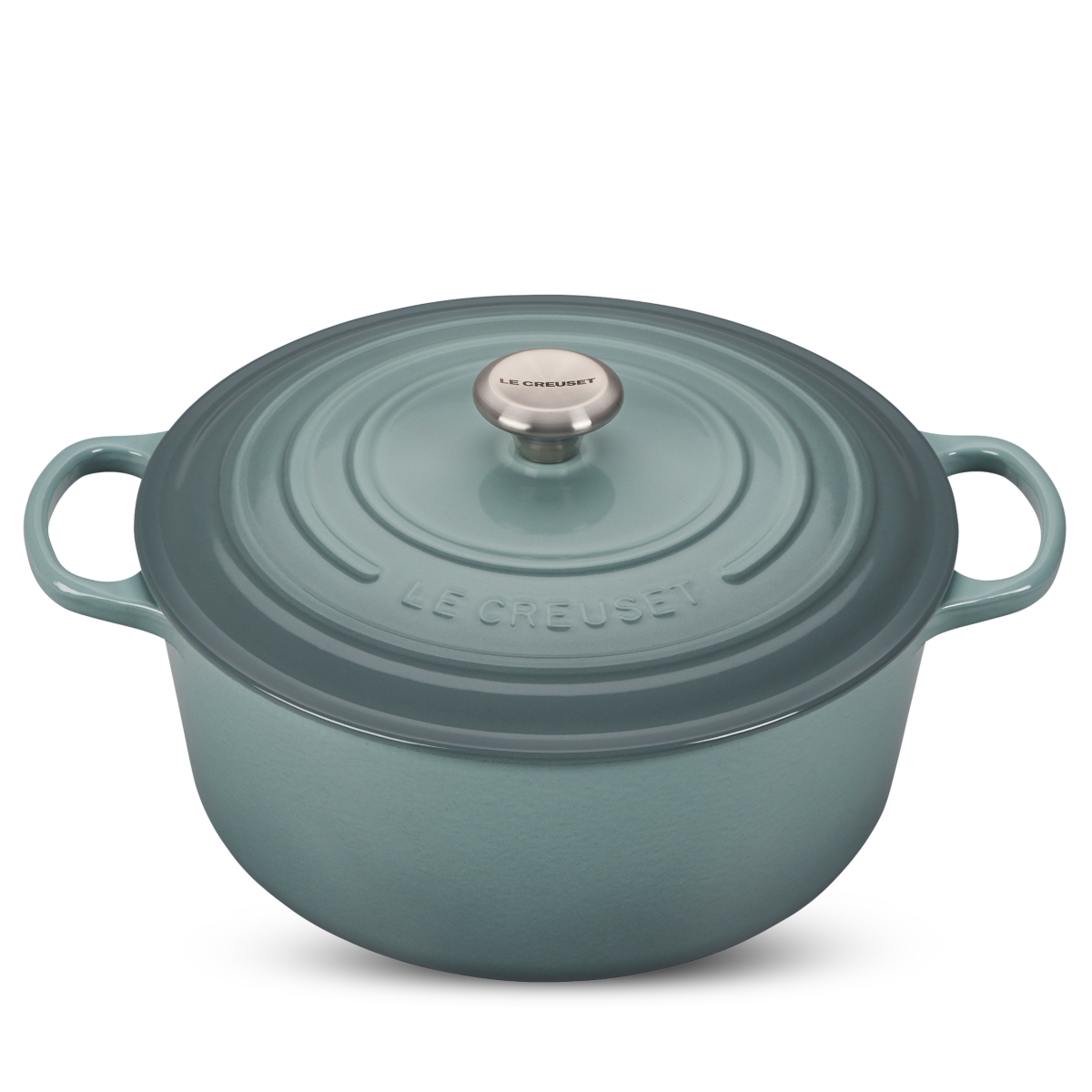 Le Creuset 9-Quart Round Dutch Oven - Sea Salt