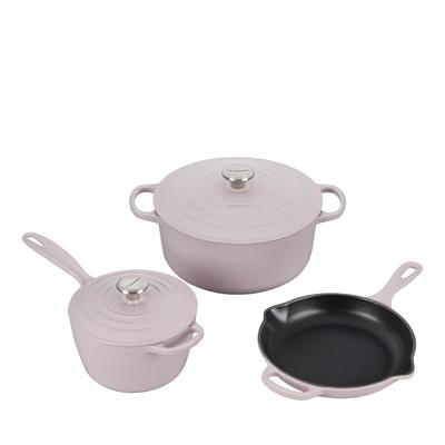 Le Creuset 5-Piece Cast Iron Cookware Set - Shallot
