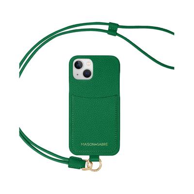 Maison de SABRE Sling Phone Case (iPhone 13) - Emerald Green
