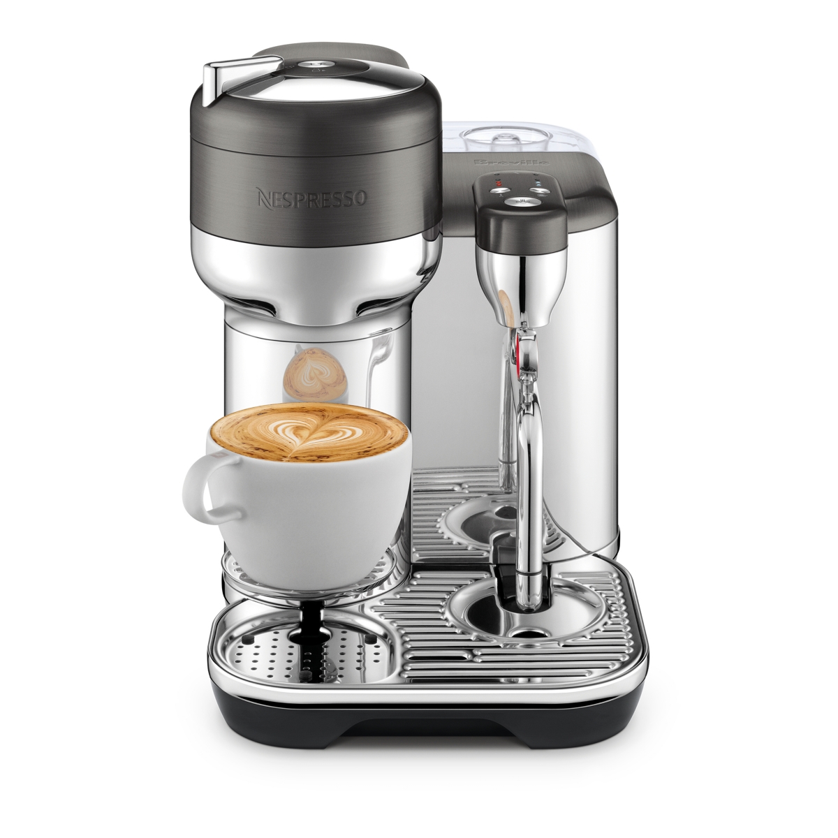 Nespresso Vertuo Creatista Coffee and Espresso Maker - Black Stainless