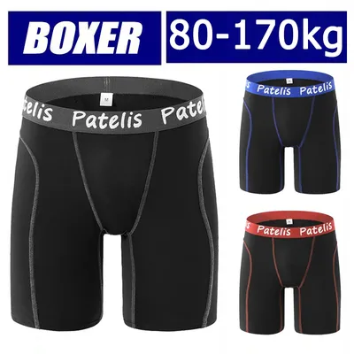 Plus Size Herren-Boxershorts 5XL für 90–150 kg, große Shorts, bequeme Herren-Unterwäsche, Муж soiсы Image