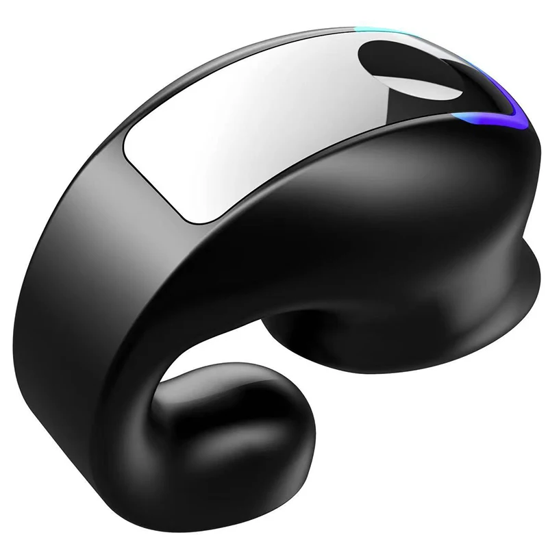 Kabelloser Kopfhörer Premium GD28 Einzelohrclip TWS Kabelloses Ohrhörermikrofon – leichtes 12,5 x 10 x 1 cm Clip-Ohr-Einzelohr-Headset Image