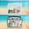 Beach Bag Organizer Clear Waterproof Insert Divider Pouch Clear Insert Divider Liner Bag Cosmetics