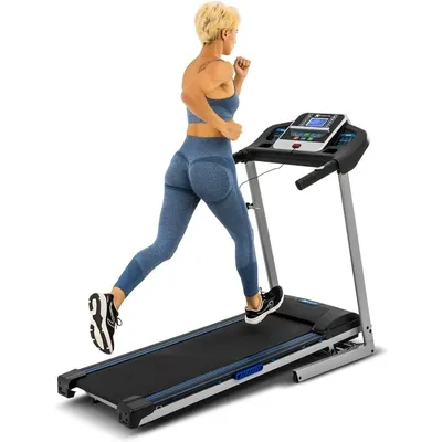 Fitness Premium Folding Smart Treadmill, Compact Design, 250+ LB Weight Capacity, Powerful Motor,