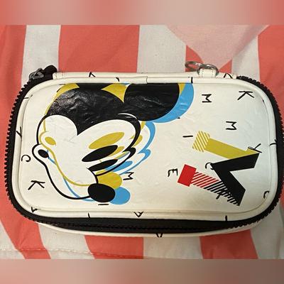 Disney Accessories | Disney Kipling Mickey Mouse Pencil/Stationary Case | Color: White | Size: One Size