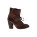 Steve Madden Ankle Boots: Brown Shoes - Women's Size 7