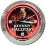 Horloge néon Rouge Johnny Hallyday