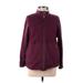 L.L.Bean Track Jacket: Burgundy Jackets & Outerwear - Women's Size Medium