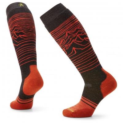 Smartwool - Snowboard Full Cushion Iguchi Pattern OTC - Skisocken Unisex L | EU 42-45 rot Image