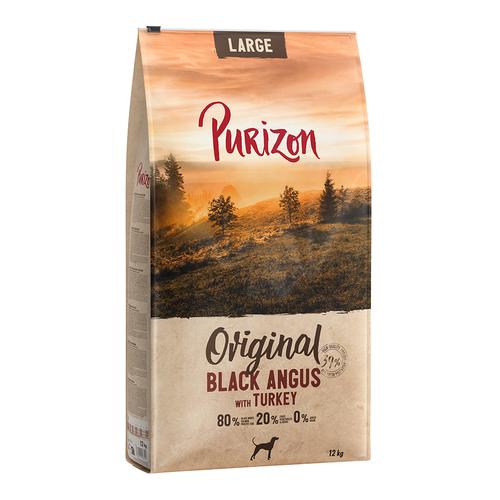 Purizon Large Black Angus mit Truthahn - 2 x 12 kg