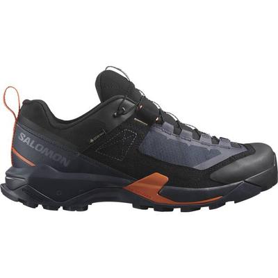 SALOMON Herren Multifunktionsschuhe SHOES X ULTRA ALPINE GTX Blue Nights/Bla, Größe 44 in Blue Nights/Black/Red Orange