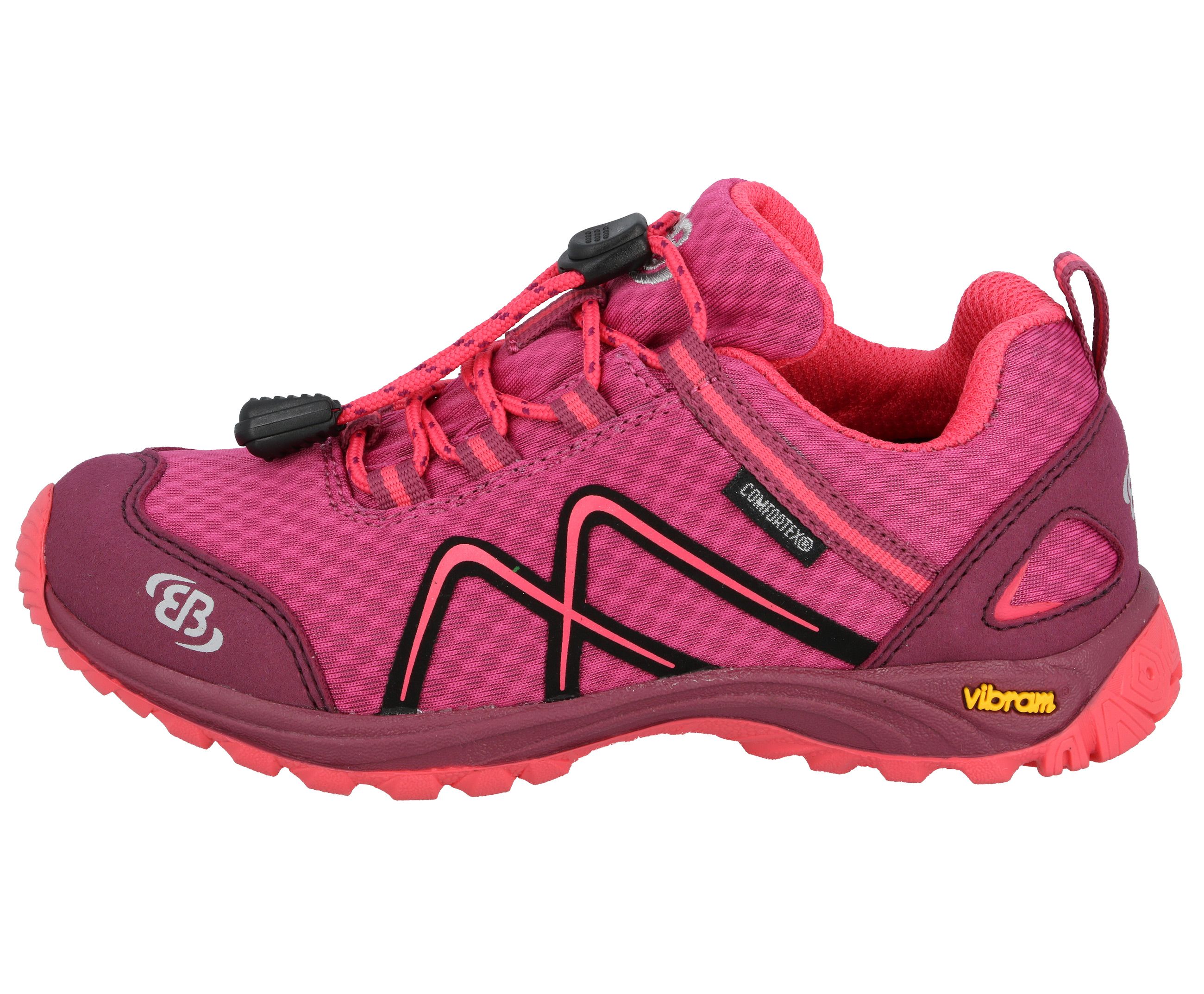 Outdoorschuh BRÜTTING "Outdoorschuh Guide", Gr. 35, lila, Synthetik, Schuhe Image