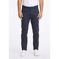 Stoffhose LINDBERGH "Lindbergh Stoffhose", Herren, Gr. XXL, blau (navy mix), Oberstoff: 75% Polyester, 22% Viskose, 3% Elasthan; Futter: 65% Polyester, 35% Baumwolle, slim fit, Hosen