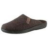 Pantoffel ROHDE "SOLTAU-H", Herren, Gr. 44, braun (mocca, meliert), Filz, klassisch, Schuhe, Hausschuh, Schlappen, Clog mit seitlichem Label