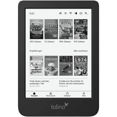 TOLINO E-Book "shine B/W", schwarz, 16 GB, Tablets/E-Book Reader