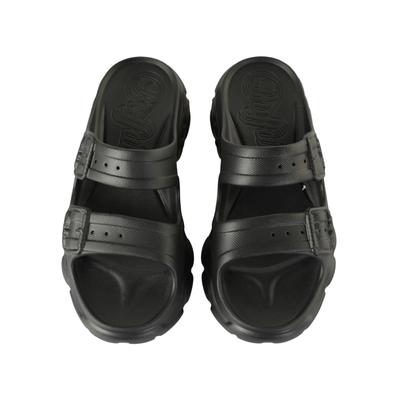 Sandale BUFFALO "Buffalo Damen Buffalo Cld Ari Slide Vegan Foam", Damen, Gr. 38, schwarz, Kunstfaser, unifarben, Schuhe