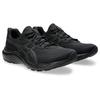 Laufschuh ASICS "GEL-CONTEND 9", Gr. 49, schwarz (schwarz, graphite grau), Textil, Synthetik, sportlich, Schuhe, mehr Dämpfung