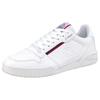 Sneaker KAPPA, Gr. 41, weiß (weiß, rot), Synthetik, Textil, kontrastfarbene Details, sportlich, Schuhe