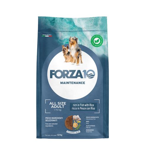 12kg Forza 10 All Breeds Maintenance Fisch & Reis Hundefutter trocken