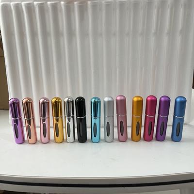 TEMU 13pcs/lot 5ml Perfume Metal Spray Bottle Refillable Bottom-fill Perfume Bottle