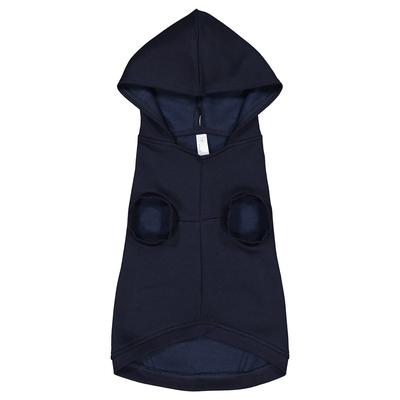 Doggie Skins 3926 Three-End Fleece Pet Hoodie in Navy Blue size 3XL | Cotton/Polyester Blend