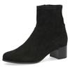 Stiefelette CAPRICE, Damen, Gr. 36, schwarz, Textil, elegant, Schuhe, Blockabsatz, Businessschuh mit praktischem Innenreißverschluss