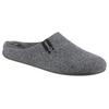 Pantoffel VERBENAS "Eagle", Herren, Gr. 44, grau, Filz, meliert, casual, Schuhe, Clog, Homeslipper, Hausschuh zum Schlupfen