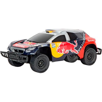 RC-Auto CARRERA "Carrera RC, Peugeot 2008 DKR 2016 - Red Bull, 2,4 GHz", bunt, Fernlenkfahrzeuge, Kinder Image