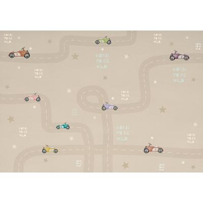Peel & Stick Kids Wall Mural - Racing Cars