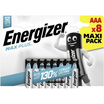 Energizer - Max Plus Micro (AAA)-Batterie Alkali-Mangan 1.5 v 8 St. Image