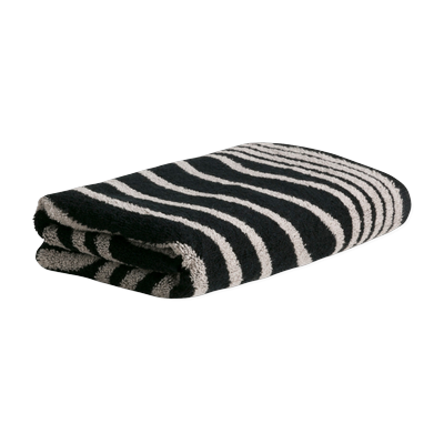 Möve Handtuch Illusions cashmere/black Image
