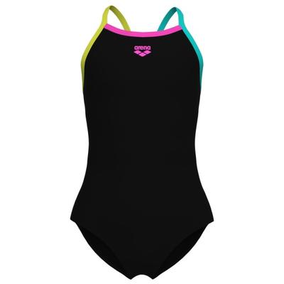 Arena - Girl's Swimsuit Light Drop Solid - Badeanzug Gr 140 schwarz Image