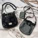 Nine West Bags | 2-Nine West~Adjustable~Shoulder Bags~Your New Go To Bags~Preowned~Br | Color: Black/Gray | Size: 12” X 12” X 2” & 10 1/2” X 9 1/2” X 2”