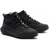 Chelseaboots TIMBERLAND "GREENSTRIDE MOTION 6MID LACE UP SNEAKER", Gr. 40, schwarz, Leder, Textil, sportlich, Schuhe, Winterstiefel, Schnürstiefel, Winterschuhe