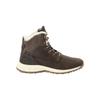 Wanderstiefel JACK WOLFSKIN "QUEENSTOWN CITY TEXAPORE MID W", Gr. UK 5,5 - EU 39, Normalschaft, braun (cold, coffee), Obermaterial: Leather; ;Second Material: Synthetic; Futter: Texapore Core ;Sole: Rubber / EVA; 100% Rubber/ EVA, Schuhe