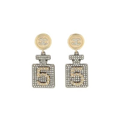 Chanel Earring: White Jewelry