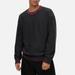 Smarlo Knitted Neck Cotton Logo Jumper - Black - HUGO Knitwear