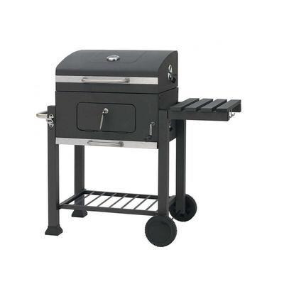 Abitare - Holzkohlegrill 118x56x110 cm aus schwarz lackiertem Stahl - Melfi Image