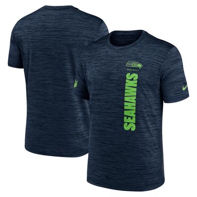 Nike College Navy Seattle Seahawks Sideline Velocity Dri-FIT T-Shirt für Herren Image