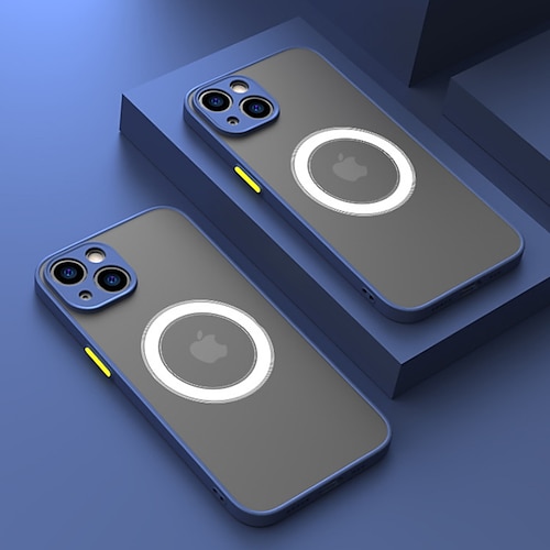 Handy Hülle Handyhüllen Für iPhone 17 Pro Max 17 Air 16 15 14 Pro Max Plus 16e 13 12 11 Pro Max Mini Rückseite Schlankes Gehäuse Mit Magsafe Durchscheinend Ultradünn Matt gefrostet PC Image