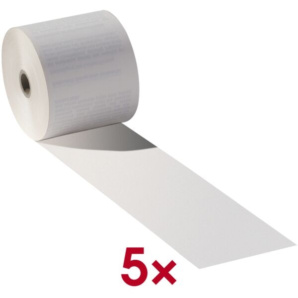 Franz Veit 5er-Pack Thermo-Kassenrollen 57 mm / 50 m (SHARP ER-A220) weiß, 5.7 cm Image