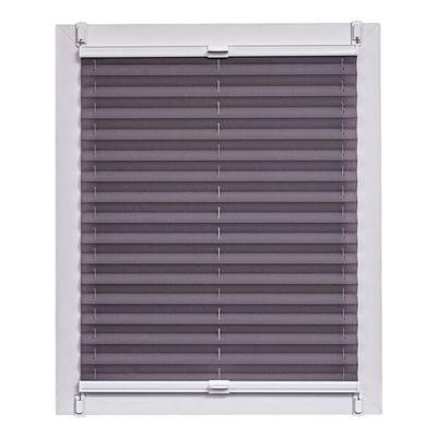 Büscher Sunlines Plissee »Crepe« Lichtschutz 80 cm breit grau, 80x150 cm