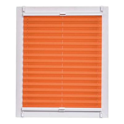 Büscher Sunlines Plissee »Crepe« Lichtschutz 120 cm breit orange, 120x150 cm
