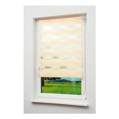Büscher Sunlines Doppelrollo 100 cm breit gold, 100x150 cm