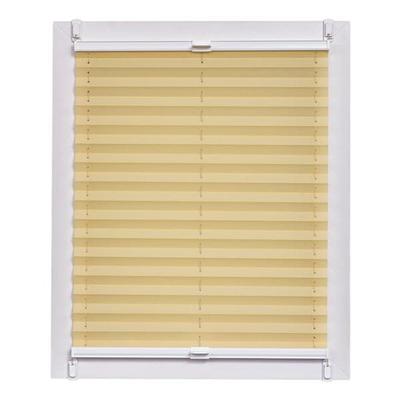 Büscher Sunlines Plissee »Crepe« Lichtschutz 140 cm breit gelb, 140x150 cm